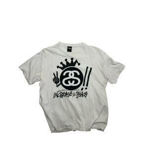 Y2K Stussy Increase the Peace Shirt